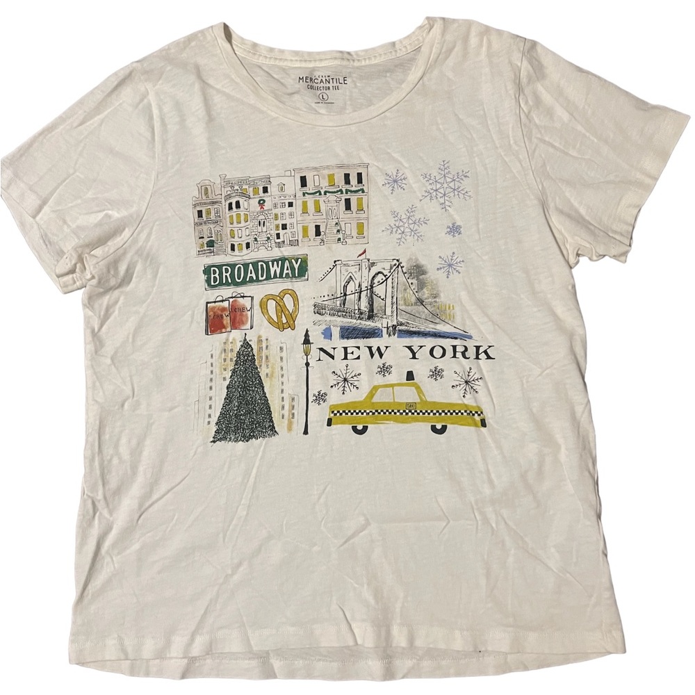 J.Crew Mercantile New York Collector Tee